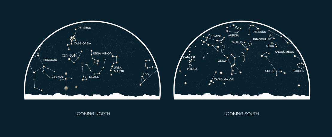 February star map