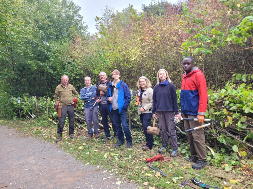 Hedgerow Heroes at work